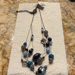 New Chico’s three strand necklace